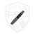 Vero Clipless Mini Fulcrum Pocket Prybar, Stonewash Titanium, Wiha Bits