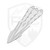 Hibben Gen 3 Throwing Knife Set - GH5071