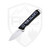 Kizer Whiskey Jack Fixed Blade, Black G10 w/ Vortex Micarta Inlays, Satin AEB-L - 1108A6