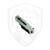 Klaken Specter Flipper Liner Lock, Jade G10, Black D2 - K01-Jade