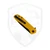 Klaken Slate Liner Lock Flipper, Yellow G10, Black D2 - J131-Yellow