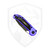 Microtech LUDT Gen III S/E, Purple Aluminum, Black M390MK - 1135-1PU