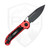Microtech LUDT Gen III S/E, Red Aluminum, Black M390MK - 1135-1RD