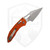Microtech M-Stitch S/E Ram-Lok, Orange Frag Aluminum, Stonewash M390MK - 169MRL-10FROR