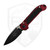 Microtech LUDT Gen III S/E, Merlot Aluminum, Black M390MK  - 1135-1MR