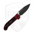 Microtech LUDT Gen III S/E, Merlot Aluminum, Black M390MK  - 1135-1MR