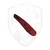 Protech Avalon, Knurled Red Aluminum, DLC Magnacut - PN1103-Red
