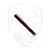 Protech Avalon, Knurled Red Aluminum, DLC Magnacut - PN1103-Red