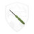 Tactical Pterodactyl Knives Mini Tanto, Lime Green G10, Magnacut