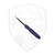 Tactical Pterodactyl Knives Mini Bowie, Purple G10 Handle, CPM154
