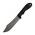 TOPS Knives Badger Creek, Black Canvas Micarta w/ Brown Canvas Liners, N690