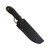 TOPS Knives Badger Creek, Black Canvas Micarta w/ Brown Canvas Liners, N690