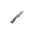 Aux Mfg Runt Fixed Blade, Titanium Handle, Stonewash 14C28N - AUX011TI