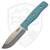 Hellbender Blade Co Snot Otter 4.0, Teal G10 Satin AEB-L