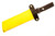 Woods Monkey Half/Chete - Donkey Kong Edition - Dixie Kong - 1095 Steel - Saber Grind - Pink Cerakote Finish - Yellow Micarta Handle