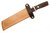 Woods Monkey Half/Chete - Donkey Kong Edition - Cranky Kong - 1095 Steel - Saber Grind - White Cerakote Finish - Brown Micarta Handle