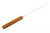 Woods Monkey Half/Chete - Donkey Kong Edition - Diddy Kong - 1095 Steel - Saber Grind - Red Cerakote Finish - Brown Micarta Handle