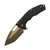 Heretic Knives Martyr Tanto - Black Polymer Chassis - Bronze Stonewash Magnacut