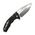 Heretic Knives Martyr Tanto - Black Polymer Chassis -  Stonewash Magnacut