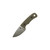 Knives By Nuge Wicket - OD Green Micarta - Stonewash AEB-L