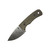 Knives By Nuge Wicket XL - OD Green Micarta - Stonewash AEB-L