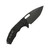 Heretic Knives Martyr Tanto - Black Polymer Chassis -  Black Magnacut