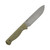 Hellbender Blade Co Mudpup 5 Gen 2 OD Micarta, Stonewash Magnacut