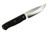 Fallkniven - F1x X-Series - 4.01" Elmax Stainless Steel Fixed Blade Knife w/ Textured Black Thermorun Handle