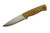 Battle Horse Knives - Battlelore - 4.5" 01 Steel Fixed Blade w/ Natural Canvas Micarta Handle