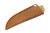 Battle Horse Knives - Long Trail - 3.125" 01 Steel Fixed Blade w/ Black Canvas Micarta W/ Red Liners Handle