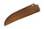 Battle Horse Knives - Stony Brook - 3.625" 01 Steel Fixed Blade w/ Natural Canvas Micarta W/ White Liners Handle