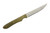 Battle Horse Knives - Stony Brook - 3.625" 01 Steel Fixed Blade w/ Green Canvas Micarta Handle