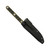 Half Face Blades - OSS Spike - Black/OD G10, Acid Etch, Allen Bolts, Textured Grip