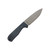 Very Good Knife Company - Rogue - 4" AEB-L Fixed Blade W/ Blue Canvas Micarta Handle