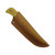 Battle Horse Knives -Icelandic - 01 Steel Saber Ground Fixed Blade - Natural Micarta Handle