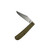 White River Knives - Trailhead Trapper - Magnacut Steel Blade - OD Canvas Micarta Handle