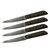 White River Knives - Liong Mah 4 Steak Knife Set - Maple and Black Richlite - Magnacut