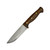 LT Wright Knives Forest Trail - A2 Steel - Scandi Grind - Desert Ironwood Handle w/ Black Liners - #3