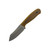 Very Good Knife Company - Lone Star - AEB-L Fixed Blade W/ Natural Micarta Handle
