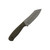Very Good Knife Company - Lone Star - AEB-L Fixed Blade W/ Double Green Micarta Handle