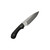 Bradford Knives: Guardian3.2 Gen 2 FE Drop Point 3D Black Micarta, Stonewash M390, Leather Sheath - 3.2FE-101-M390-2