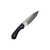 Bradford Knives: Guardian3.2 Gen 2 FE Drop Point 3D Navy Blue Richlite, Stonewash M390, Leather Sheath - 3.2FE-140-M390-2