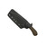 Bradford Knives: Guardian3 Gen 2 Wharncliffe 3D Natural Burlap Micarta, Stonewash Magnacut HH, Kydex Sheath - 3W-134-MCHH-2