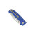 Demko AD20i Slim Shark Foot, Textured Blue G10, Stonewash Nitro X7