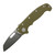 Demko AD20i Slim Shark Foot, Textured OD Green G10, Stonewash Nitro X7