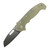 Demko AD20i Slim Shark Foot, Textured Natural G10, Stonewash Nitro X7