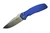 Protech Spartan Pallas Auto, Blue Aluminum, Stonewash Magnacut - SB1101-Blue