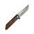 Ontario Knife Company Sienna, Brown Micarta with Stainless Bolsters, Stonewash Stainless Steel