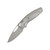 Three Rivers Manufacturing Bulldog Rev B, 3D Machined Lizard Skin Titanium, Stonewash Magnacut