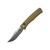 Defiant 7 Matt Martin Clutch Auto, 3D Contoured Knurled Tan Aluminum, Stonewash Magnacut